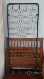 letto singolo Ikea in legno