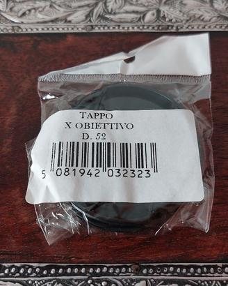 Tappo obiettivo nikon compatibile 52mm