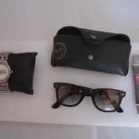 OROLOGIO D&G + OCCHIALI-SOLE RAY BAN MOD-RB2140