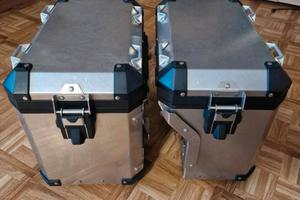 laterali originali in alluminio BMW GS