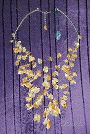 Collana in quarzo Luisa della salda 