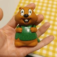 mascotte temperino pubblicità vintage AZ castoro