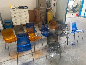 Set di 13 sedie design R Foschia