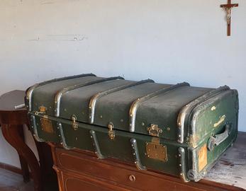 Baule cabina vintage  ditta Franzi Milano  110cm
