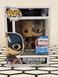 Funko Pop Captain America 1512 Lucca Comics 2025