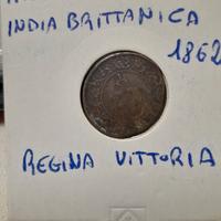 Moneta coloniale Inglese 1/12 ANNA