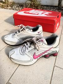 NIKE SHOX VINTAGE DONNA N. 38 – BIANCO & ROSA