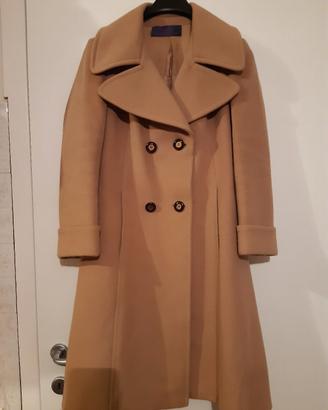 Cappotto in lana color cammello
