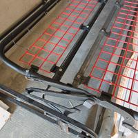 Divano letto struttura e cuscini