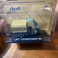 Modellino ApeB150 pianale con copertura 1954