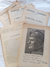 Lotto riviste EUROPA FASCISTA