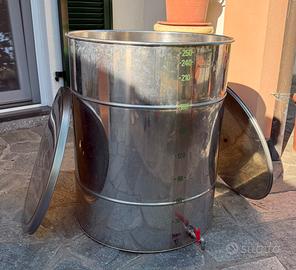 Contenitore in acciaio inox Tabec - 250 litri