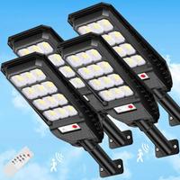 081 Store - 4 PEZZI lampione solare con 144 LED es
