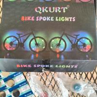 bike spoke lights nuovissime