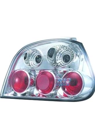 FANALI PER RENAULT MEGANE, 99-02 FONDO CROMATO