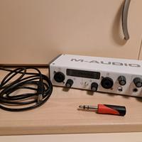 Scheda audio Usb M Audio M track MKII