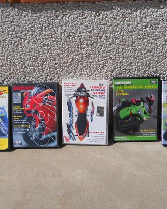Dvd con prove e servizi moto supersportive