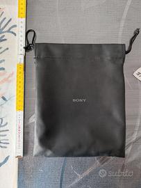 Custodia tessuto SONY per cuffie, Walkman, Discman