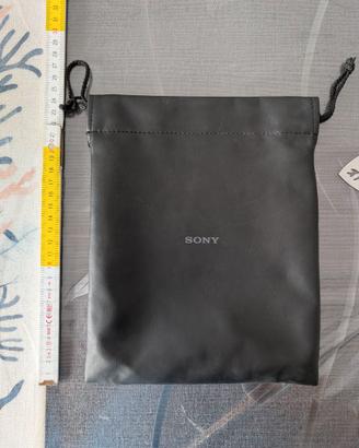 Custodia tessuto SONY per cuffie, Walkman, Discman