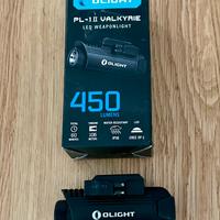 torcia tattica olight PL-1 II valkyrie 450 lumens