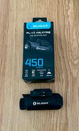 torcia tattica olight PL-1 II valkyrie 450 lumens
