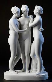 Hertwig & Co. Katzhütte – “Le Tre Grazie” –Biscuit