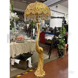LAMPADA A PAVONE DORATO