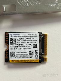 Ssd nvme 512GB Pci4x4 Dell