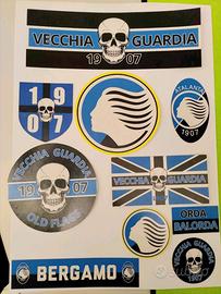 10 ADESIVI ATALANTA ULTRAS VECCHIA GUARDIA DEA