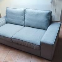 Divano 2 posti + C. Longue IKEA KIVIK Grigio Chiar