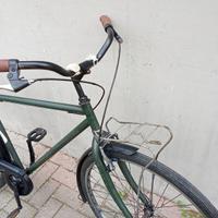City bike unisex Elops 28" verde militare