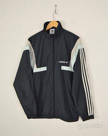 🆒 Giacca Tuta Leggera Uomo Vintage Adidas Tg M 🆒