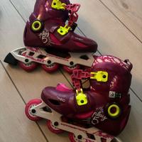 Roller bambina OXELO PLAY5 taglia 32–34