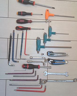 Lotto attrezzi Professionali da Lavoro chiavi, Cac