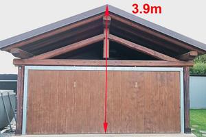 Garage in legno smontabile