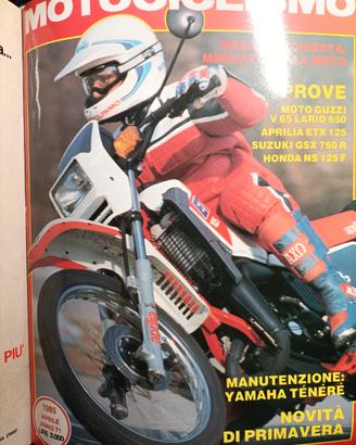 Rivista MOTOCICLISMO numero 4 del 1985