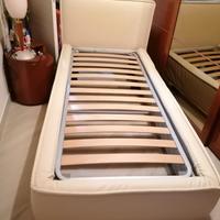 letto singolo similpelle sfoderabile