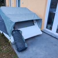 tenda da tetto decathlon con veranda