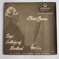 45 giri Chris Connor – Sings Lullabys Of Birdland