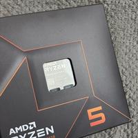 Cpu 7600x + contact frame + thermal paste