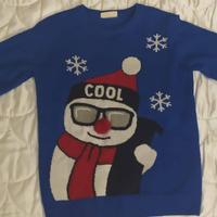 MAGLIONE OVS NATALIZIO BIMBO 8/9 anni