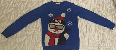MAGLIONE OVS NATALIZIO BIMBO 8/9 anni