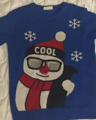 MAGLIONE OVS NATALIZIO BIMBO 8/9 anni