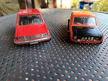Lotto modelli auto Politoys Burago Mercury Corgi