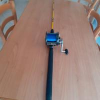 Canna + mulinello per tonni