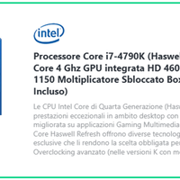 Processore intel i7-4790K