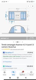 tenda da campeggio