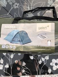 Tenda campeggio Gelert per 4 persone