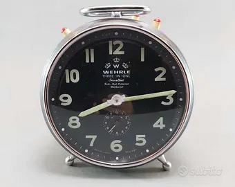 Sveglia vintage Wehrle Three in One