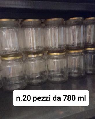 barattoli vetro da 780 ml